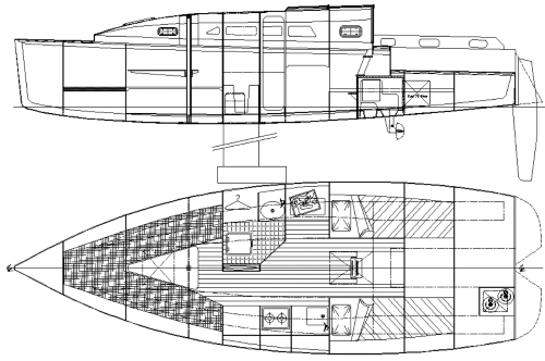 Didi 28 radius chine plywood boat plans